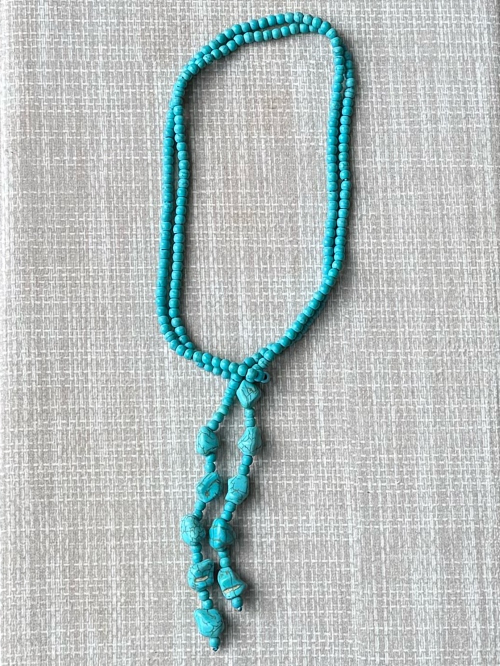 NWOT Polo Ralph Lauren Turquoise Wrap Necklace